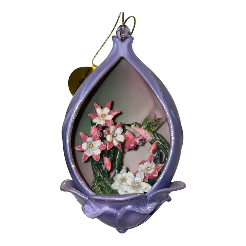 Bradford Editions Hummingbird Christmas Ornaments Heirloom Classics Set Of 5